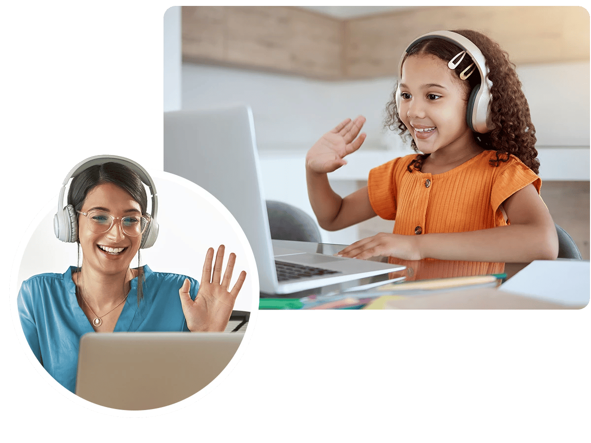 Virtual reading intervention booknook